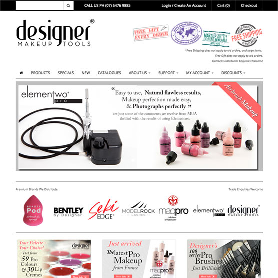 Designer Makeup Tools