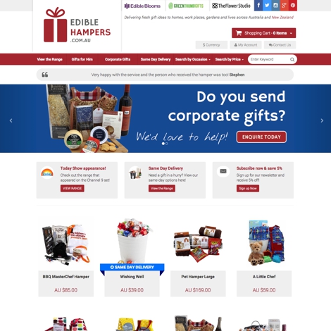 Edible Hampers