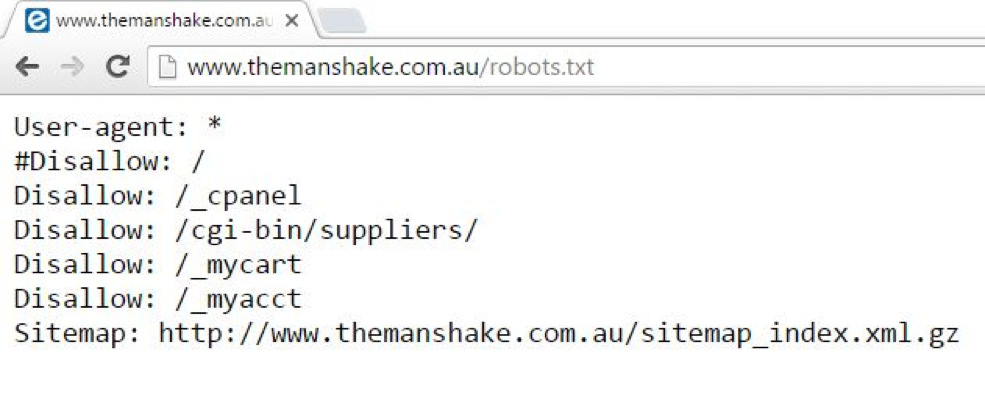 robots.txt