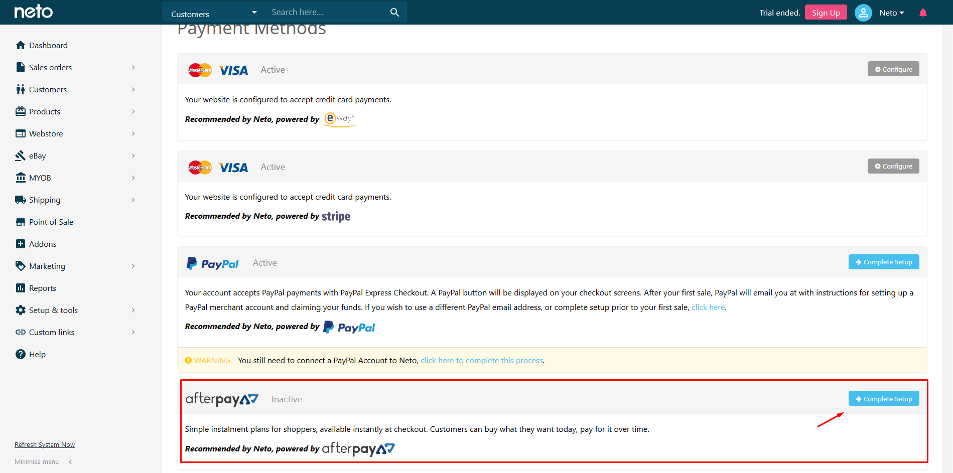 spendless afterpay
