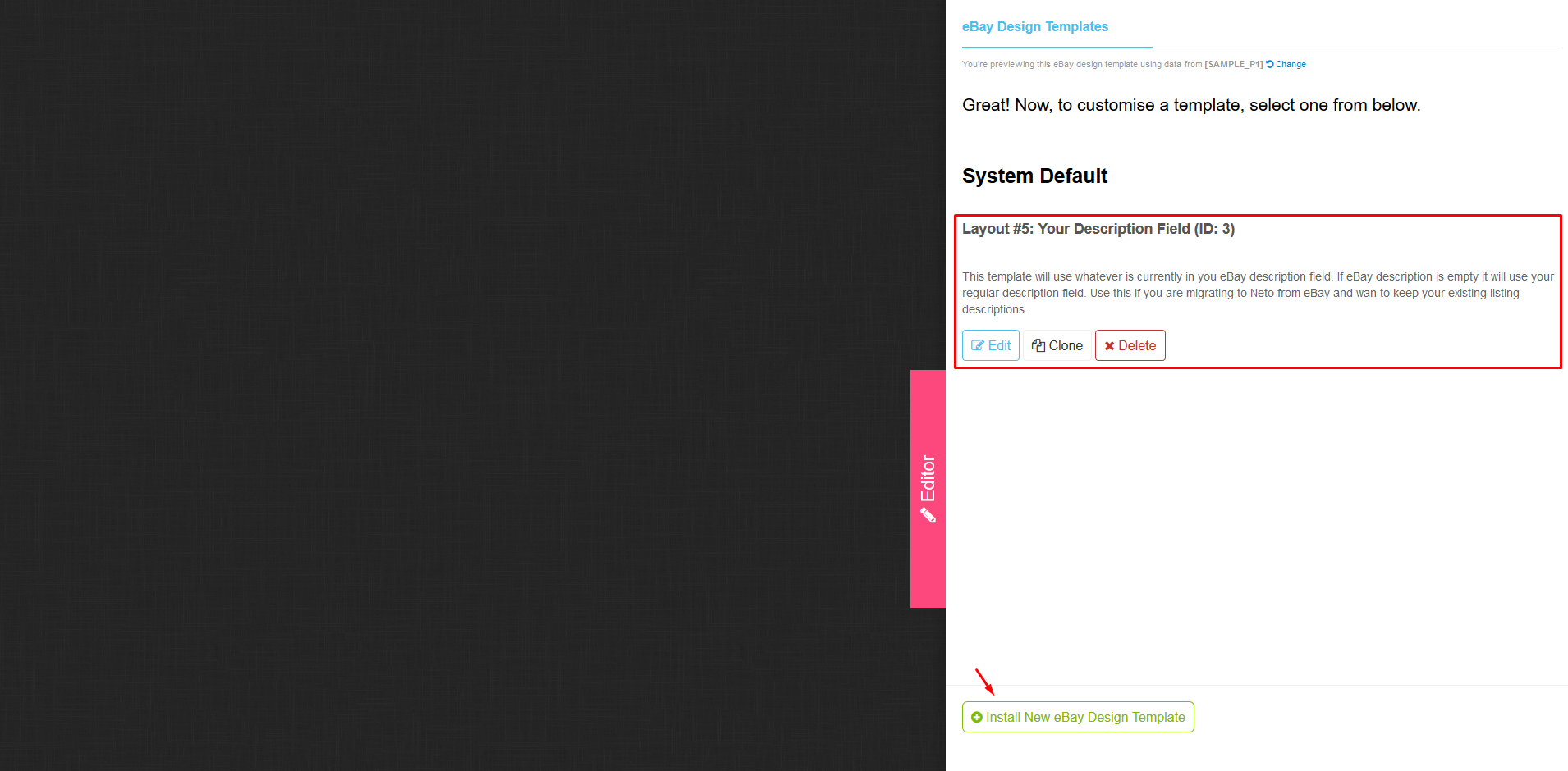 design templates
