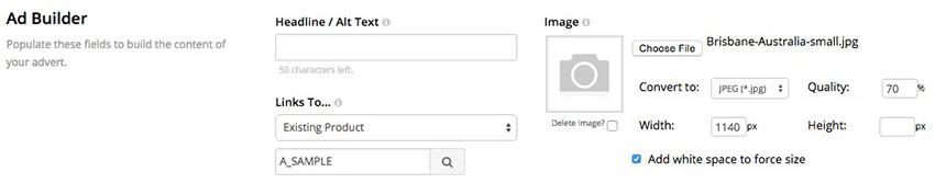 Ad Builder