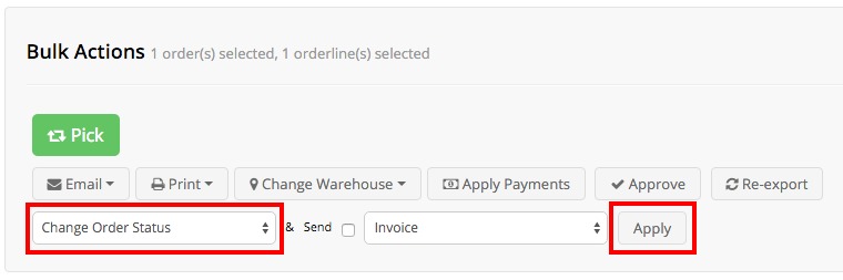 Bulk Actions
