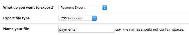 File settings